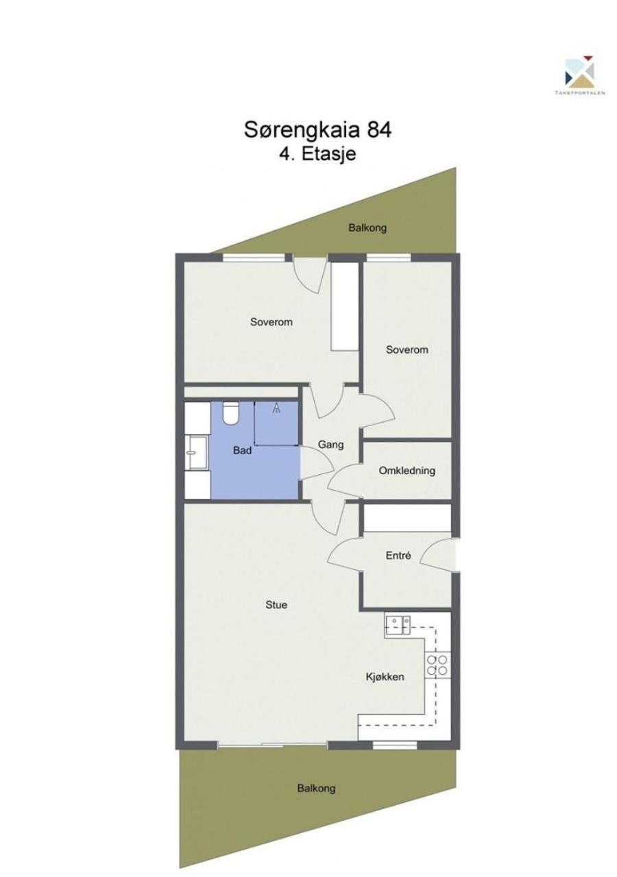 Seaside Apt - 2 Sunny Balconies - Modern - 6 Pax Осло Екстер'єр фото