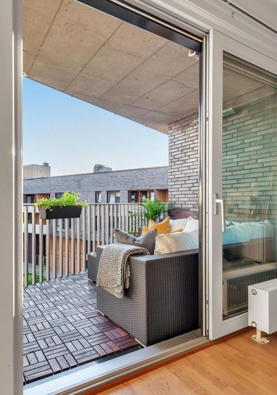 Seaside Apt - 2 Sunny Balconies - Modern - 6 Pax Осло Екстер'єр фото