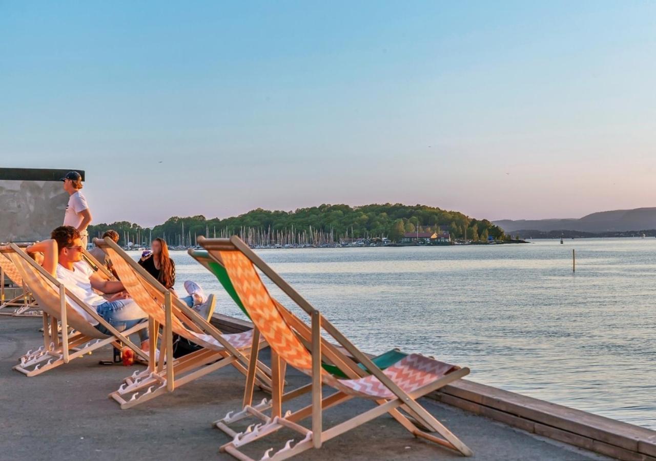 Seaside Apt - 2 Sunny Balconies - Modern - 6 Pax Осло Екстер'єр фото
